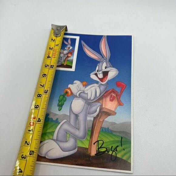 Vintage 1996 USPS Bugs Bunny Stamp Postcard - Picture 2 of 4